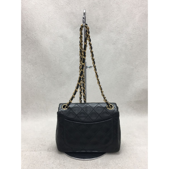 Chanel Mini Matelasse Lambskin Sheepskin Chain Shoulder Bag - Picture 4 of 6